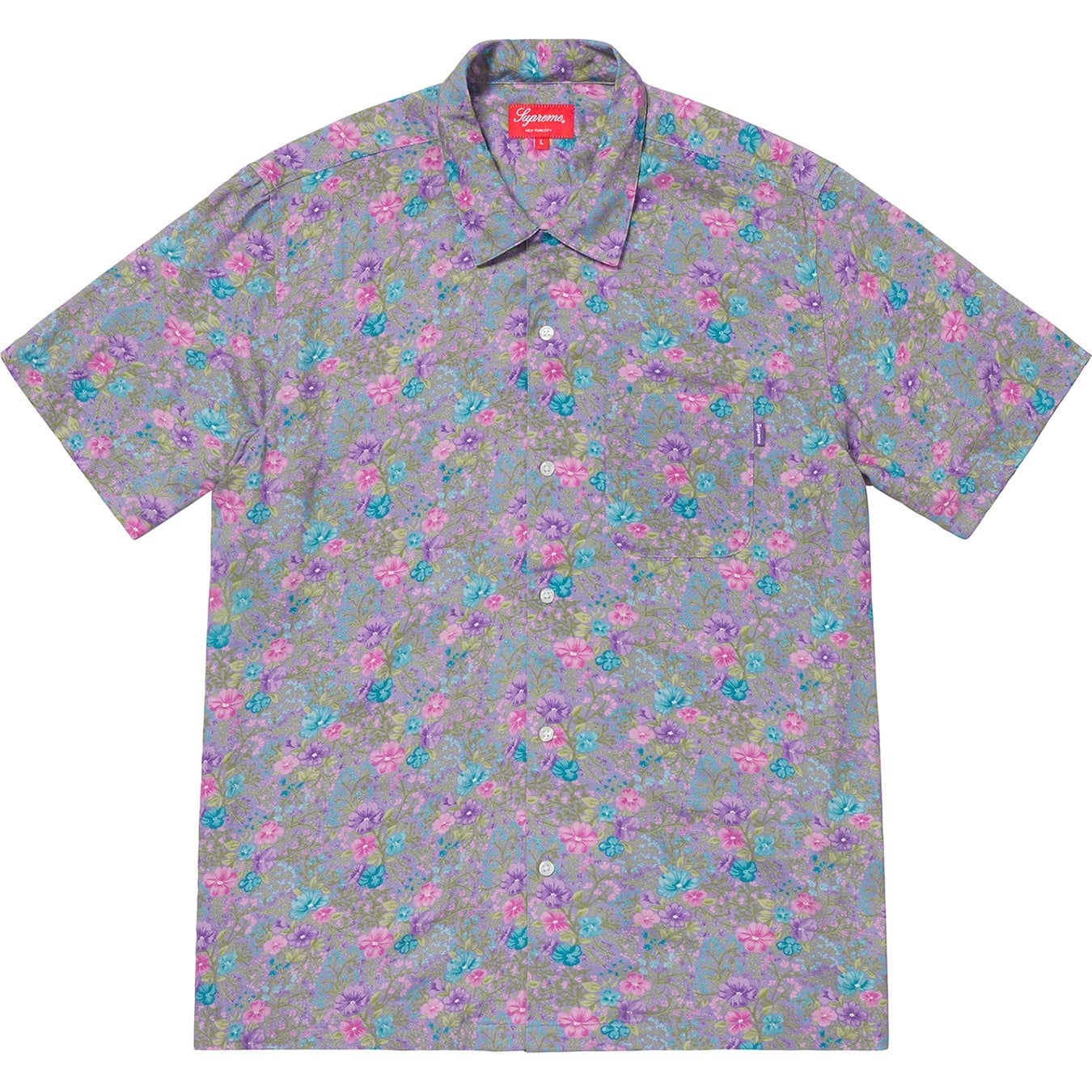 Mini Floral Rayon S/S Shirt view 4
